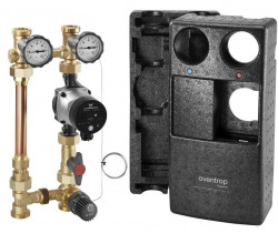 Насосная группа "Regumat F-180" DN25 для ТП, без насоса, с терморегулятором, Овентроп (135 40 70)
