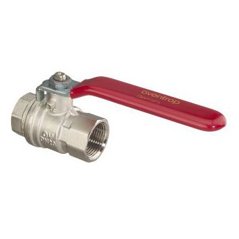 Кран Овентроп шаровой (20) "Obtibal" 1" гг ручка, PN16 (107 60 08)