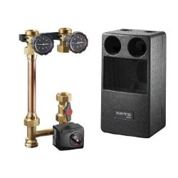 Насосная группа "Regumat M3-180" DN25 без насоса, с сервоприводом, Овентроп (135 72 70)