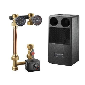 Насосная группа "Regumat M3-180" DN25 без насоса, с сервоприводом, Овентроп (135 72 70)