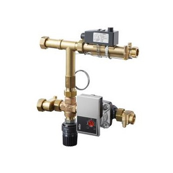 Насосно-смесительный узел для ТП „Regufloor H“ с Wilo Yonos Para, DN 25 Овентроп (115 13 00)