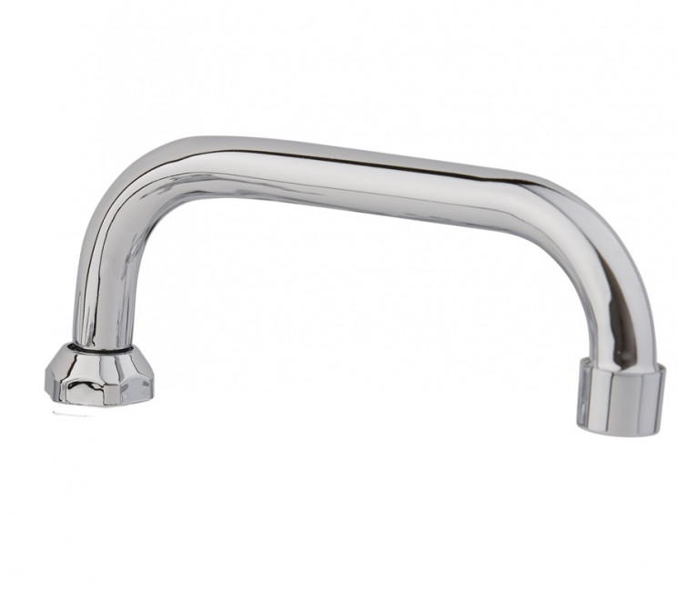 Излив смесителя пристенного верхний