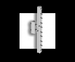 Гидравлический разделитель (гидрострелка) до 70 кВт с вертикальным коллектором на 5 контуров