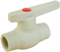 ППРС Кран шаровой 63 ASA серый