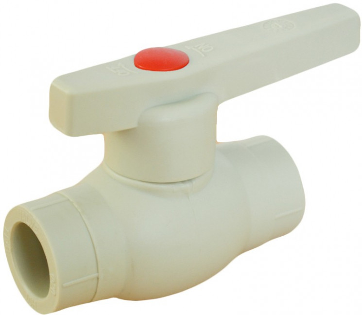 ППРС Кран шаровой 63 ASA серый