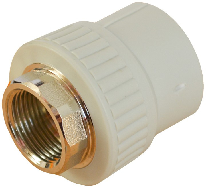 ППРС Муфта внутренняя резьба 50 х 1 1/2" ASA серый