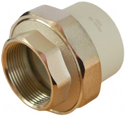 ППРС Американка внутренняя резьба 63 х 2" ASA серый