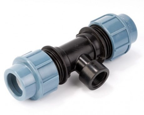 ПНД Тройник соединительный    25х1/2''х 25 внутренняя резьба