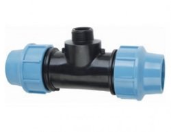 ПНД Тройник соединительный    25х1/2''х 25 наружная резьба