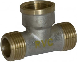 Тройник RVC 1/2"ш х 1/2"г х 1/2"ш