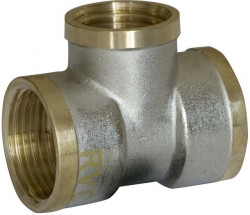 Тройник RVC 3/4"г х 1/2"г х 3/4"г