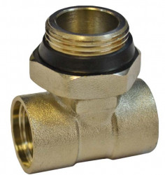Тройник RVC Pro для коллектора 1/2"г x  3/4"ш х 1/2"г