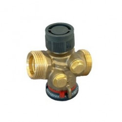 Вентиль регулир. "Cocon QTZ" без ниппел.КИП с об.стор.НР, Ду15, 1/2"НР, kvs 1.1 Овентроп (114 56 64)