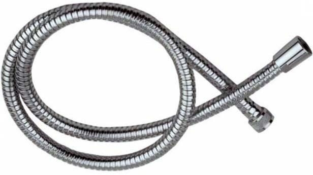 Шланг для смесителя метал. 2-й замок 150 см имп./имп. (втулка ЛАТУНЬ) САТИН, F8TG205RS