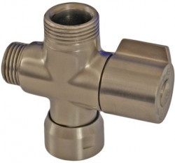 Дивертор переключатель кб, САТИН Z0A15RS латунь