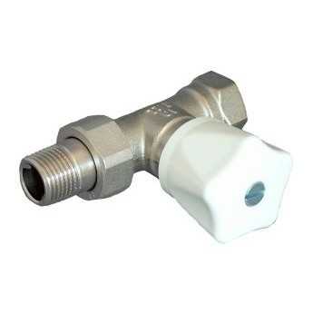 Клапан для радиатора ручной "HR" Ду15, 1/2", PN10, прямой, с преднастройкой Овентроп (119 06 04)