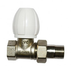 Клапан для радиатора ручной RVC Pro 1/2" прямой (art. 01922)