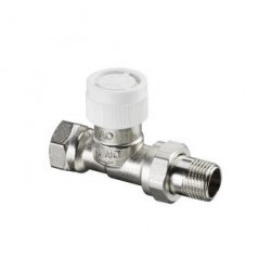 Клапан для радиатора терморегулирующ. с преднастройкой „AV9“ Ду15, PN10, прям. Овентроп (118 38 04)