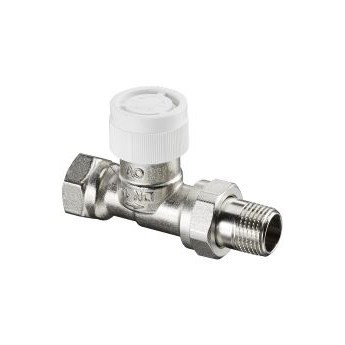 Клапан для радиатора терморегулирующ. с преднастройкой „AV9“ Ду15, PN10, прям. Овентроп (118 38 04)