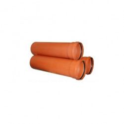 ППБ  Труба  ОРАНЖЕВАЯ 110х3,4 мм L 2м