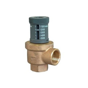 Клапан перепускной Ду20, 3/4"ВР, PN10, со шкалой Овентроп (108 52 06)