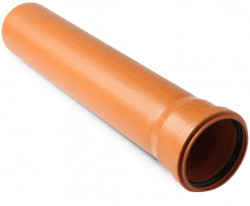 ППБ Труба 160х4,9 мм L 2м ОРАНЖЕВАЯ ПОЛИТРОН