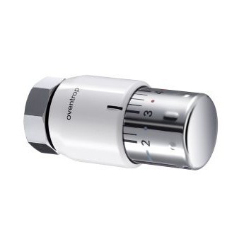 Термоголовка "Uni SH" (M30x1,5) 7-28 C, 0 * 1-5, белый/хром Овентроп (101 20 65)