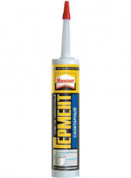 Герметик Henkel "Момент" санитарный силиконовый белый 280мл