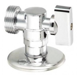 Кран для бытовой техники RVC (15) 1/2"ш х3/4"ш шаровой угол (ручка сбоку)