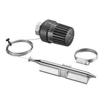 Терморегулятор с накл.датчиком 40-70 C, капил.труба 2м,с теплопровод.штоком Овентроп (114 28 63)