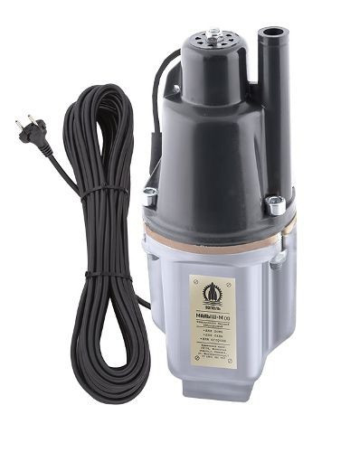 Насос вибрационный "Малыш-М" (1500) (П) пластик (верхний забор воды) 240 Вт, Н-60м, Q-25 л/мин