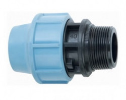 ПНД Муфта наружная резьба   25х1/2"