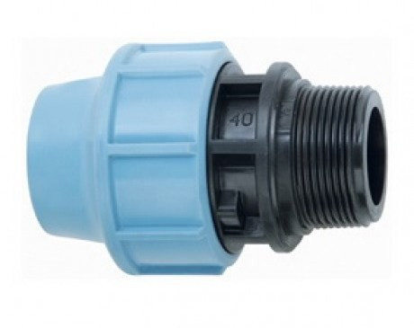 ПНД Муфта наружная резьба  25х1"